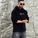 تیشرت هودی سه نخ