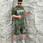 ست تیشرت شلوارک بالنسیاگا