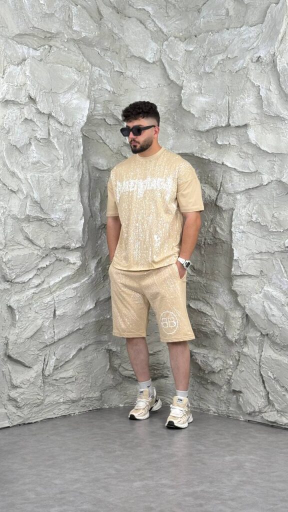 ست تیشرت شلوارک بالنسیاگا