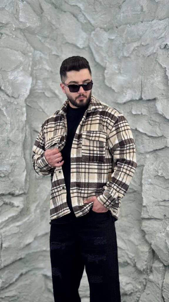 پیراهن پشمی ترک (موهردار)