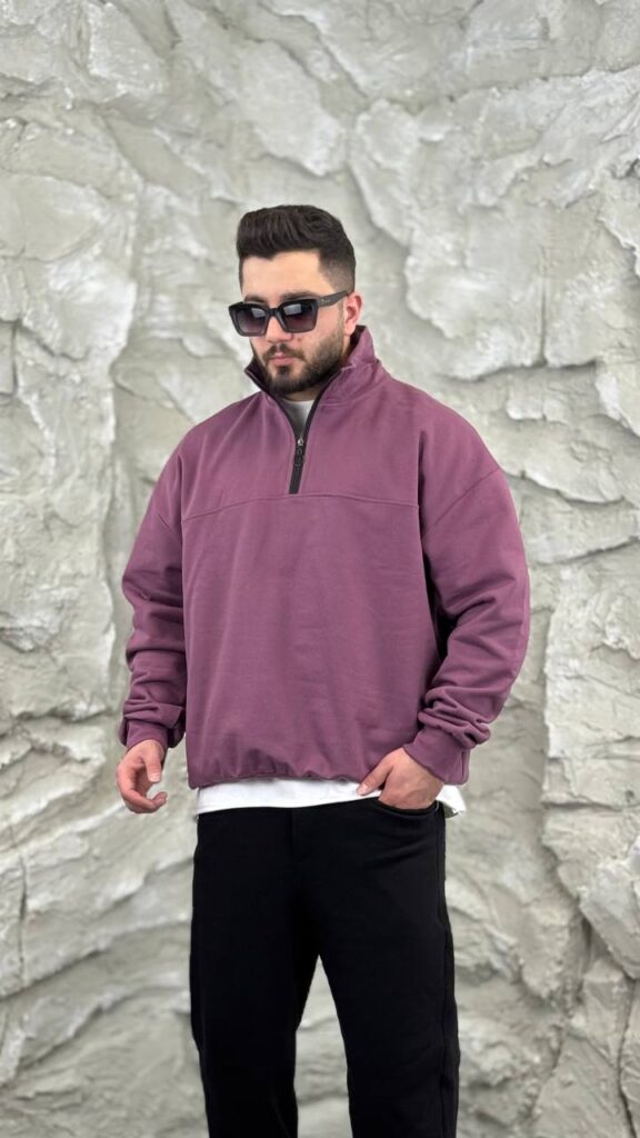 دورس سه نخ نیم زیپ ساده