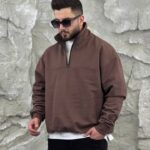 دورس سه نخ نیم زیپ ساده