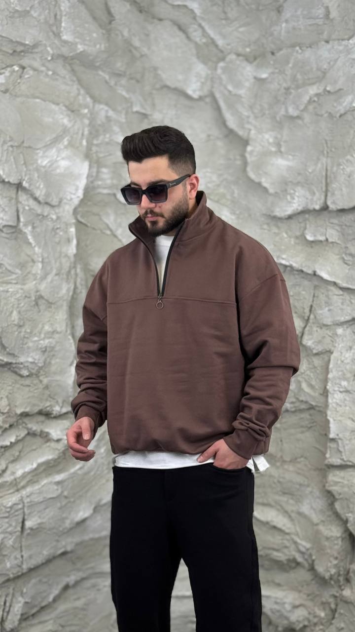 دورس سه نخ نیم زیپ ساده