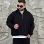 دورس سه نخ نیم زیپ ساده