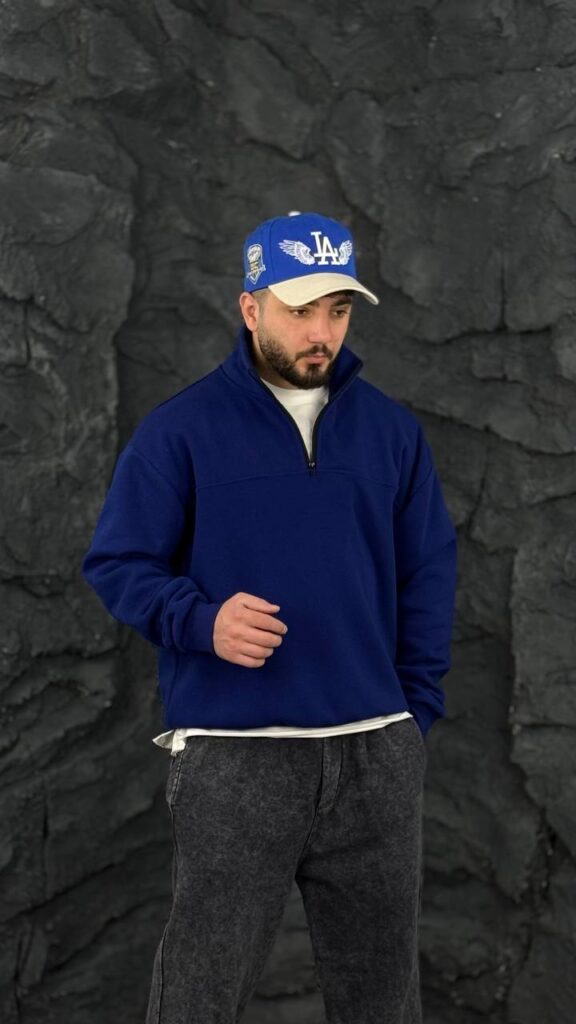 نیم زیپ سه نخ بیسیک