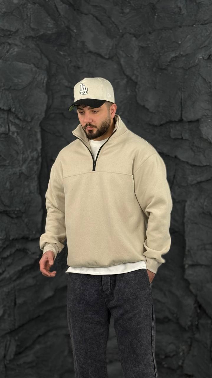 نیم زیپ سه نخ بیسیک