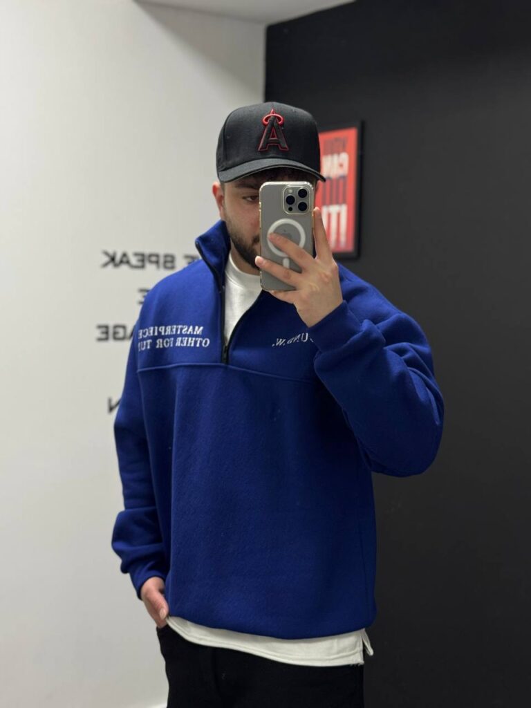 نیم زیپ سه نخ چاپی