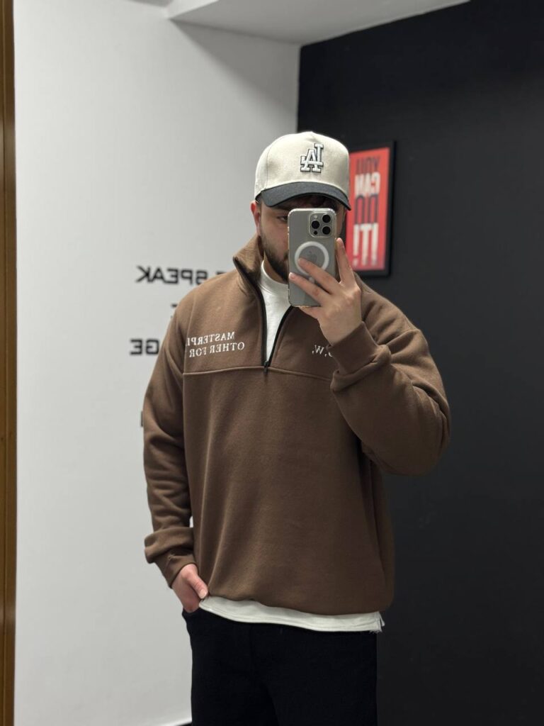 نیم زیپ سه نخ چاپی