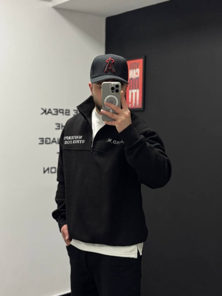 نیم زیپ سه نخ چاپی