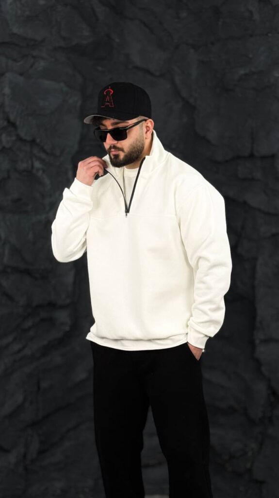 دورس سه نخ نیم زیپ(ساده)