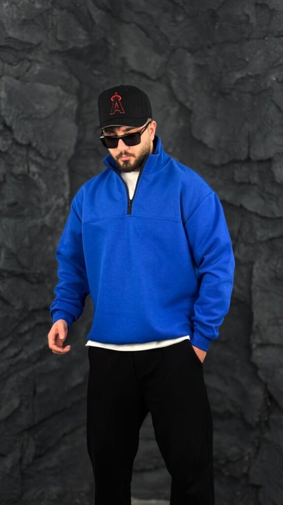 دورس سه نخ نیم زیپ(ساده)