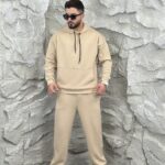 ست هودی شلوار هاشوری
