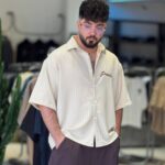 پیراهن راه راه مازراتی
