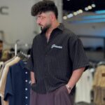 پیراهن راه راه مازراتی