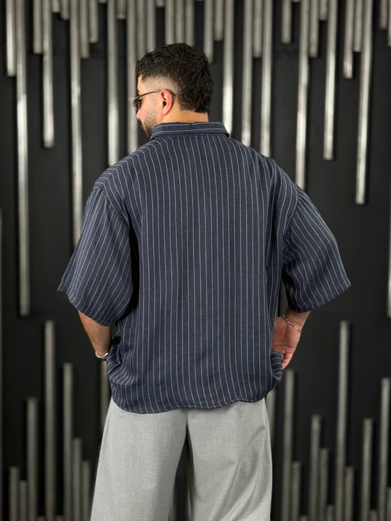 پیراهن راه راه دبل فیس