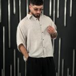 پیراهن راه راه دبل فیس