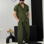 ست پیراهن شلوار ریزشی