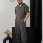 ست پیراهن شلوار ریزشی